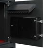 vidaXL Ψηφιακό Ασφαλές Σκούρο γκρι 35 x 31 x 80 εκ. Ατσάλι
