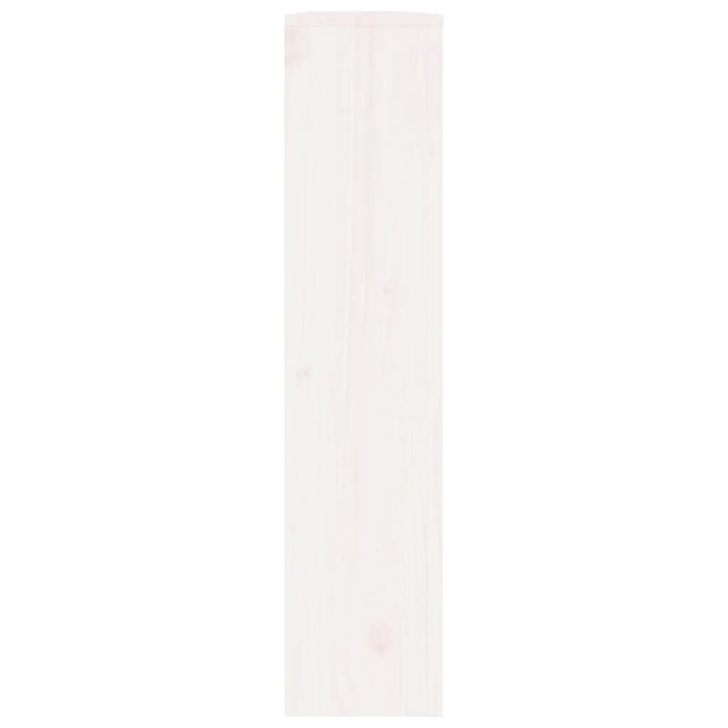 vidaXL Κάλυμμα Καλοριφέρ Λευκό 153 x19 x 84 εκ. από Μασίφ Ξύλο Πεύκου