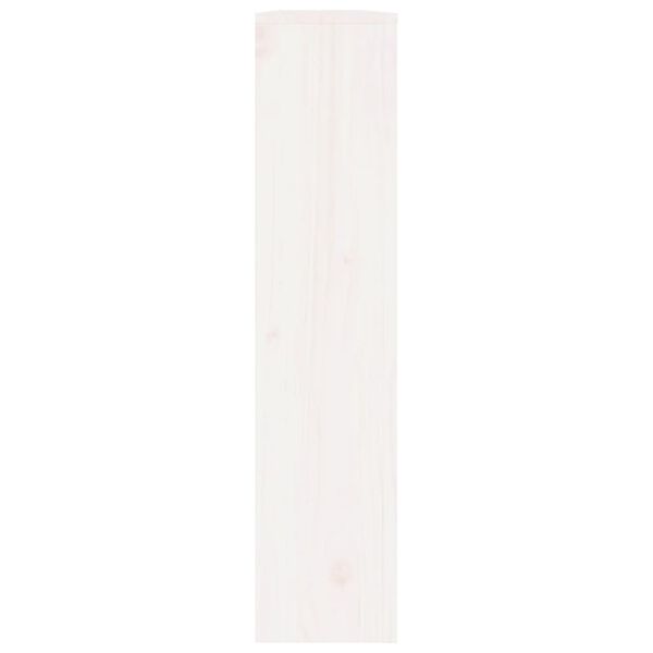 vidaXL Κάλυμμα Καλοριφέρ Λευκό 153 x19 x 84 εκ. από Μασίφ Ξύλο Πεύκου