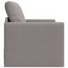 vidaXL Καναπές-Κρεβάτι Δαπέδου 2 σε 1 Taupe 112x174x55 εκ. Ύφασμα