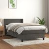 vidaXL &Kappa;&rho;&epsilon;&beta;ά&tau;&iota; Boxspring &mu;&epsilon; &Sigma;&tau;&rho;ώ&mu;&alpha; &Sigma;&kappa;&omicron;ύ&rho;&omicron; &Gamma;&kappa;&rho;&iota; 90x190 &epsilon;&kappa;. &Beta;&epsilon;&lambda;&omicron;ύ&delta;&iota;&nu;&omicron;
