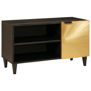 vidaXL &Nu;&tau;&omicron;&upsilon;&lambda;ά&pi;&iota; TV &Mu;&alpha;ύ&rho;&omicron; &kappa;&alpha;&iota; &Chi;&rho;&upsilon;&sigma;ό 80 x 33 x 46 &epsilon;&kappa; &Epsilon;&pi;&epsilon;&xi;&epsilon;&rho;&gamma;&alpha;&sigma;&mu;έ&nu;&omicron; &Xi;ύ&lambda;&omicron;