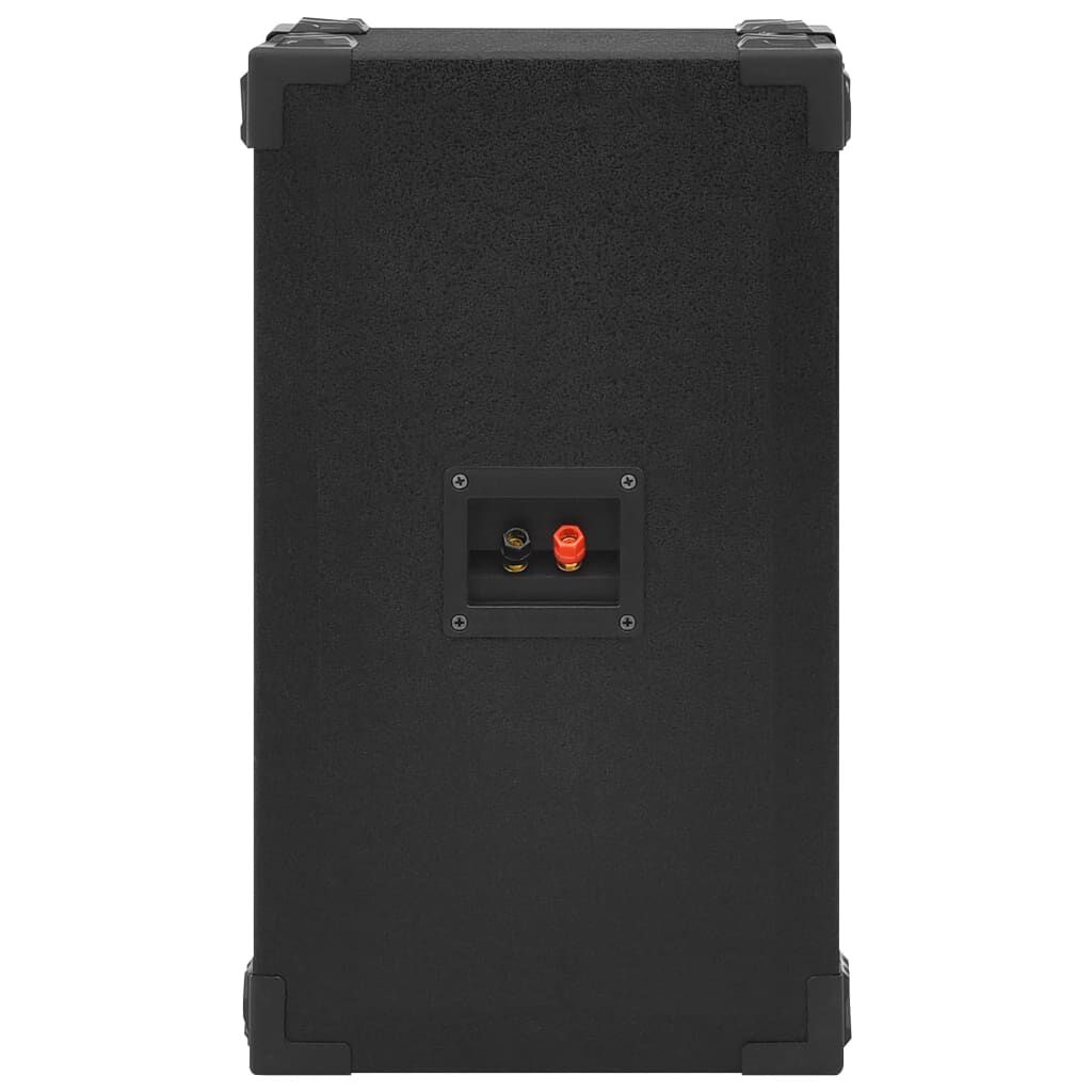 vidaXL Ηχεία Επαγγελματικά Παθητικά Hifi 2 τεμ. Μαύρα 800 W