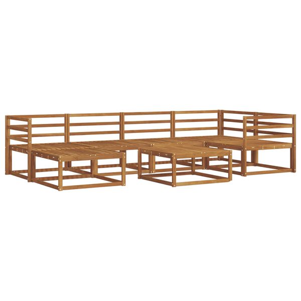 vidaXL &Sigma;&epsilon;&iota;&rho;ά &Kappa;&alpha;&nu;&alpha;&pi;έ &Epsilon;&xi;&omega;&tau;&epsilon;&rho;&iota;&kappa;&omicron;ύ 7 pcs &Phi;&upsilon;&sigma;&iota;&kappa;ό &Sigma;&tau;&epsilon;&rho;&epsilon;ό &Xi;ύ&lambda;&omicron; &Alpha;&kappa;&alpha;&kappa;ί&alpha;&sigmaf;