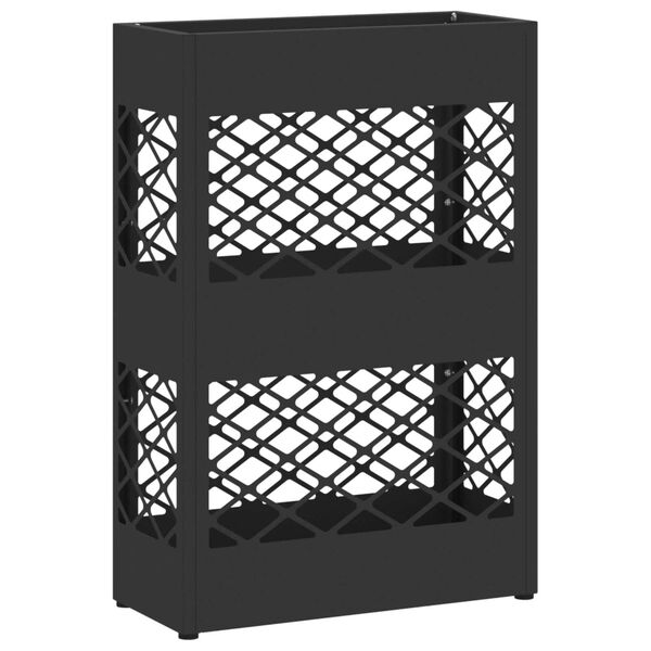 vidaXL Σταντ Ομπρέλας Μαύρο - 28x12x41 εκ. Χάλυβας