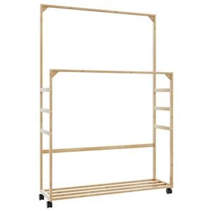 vidaXL &Rho;ά&phi;&iota; &Rho;&omicron;ύ&chi;&omega;&nu; &mu;&epsilon; &Rho;ά&phi;&iota;&alpha; &kappa;&alpha;&iota; &Rho;ό&delta;&epsilon;&sigmaf; 90x35x155 &epsilon;&kappa;. &alpha;&pi;ό &Mu;&pi;&alpha;&mu;&pi;&omicron;ύ