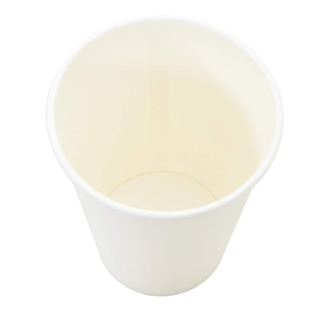 vidaXL Χάρτινα κύπελλα καφέ 1000 τεμάχια 12oz 300ml Λευκό