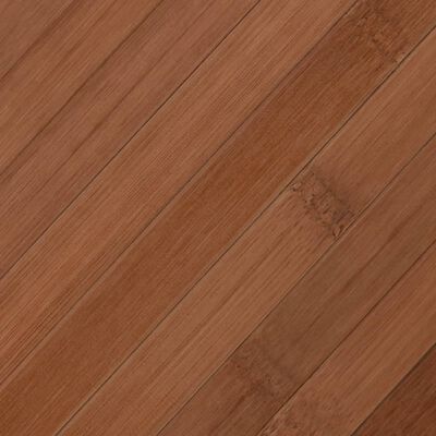 vidaXL Χαλί Ορθογώνιο Καφέ 70 x 400 εκ. Μπαμπού