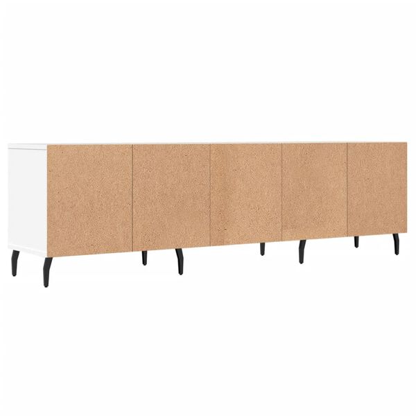 vidaXL Έπιπλο Τηλεόρασης Λευκό 150x30x44,5 εκ. Επεξεργασμένο Ξύλο