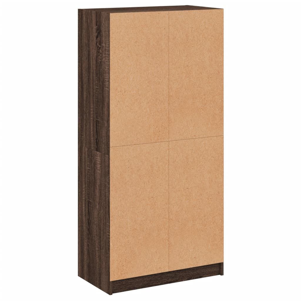 vidaXL Ντουλάπα με Πόρτες 68x37x142 εκ. Επεξεργασμένο Ξύλο