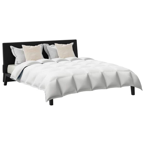 vidaXL Σετ Παπλωμάτων με μαξιλάρι 3 pcs Λευκό Φτέρος