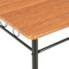 vidaXL Τραπεζαρία Καφέ 120 x 70 x 75 εκ. από MDF