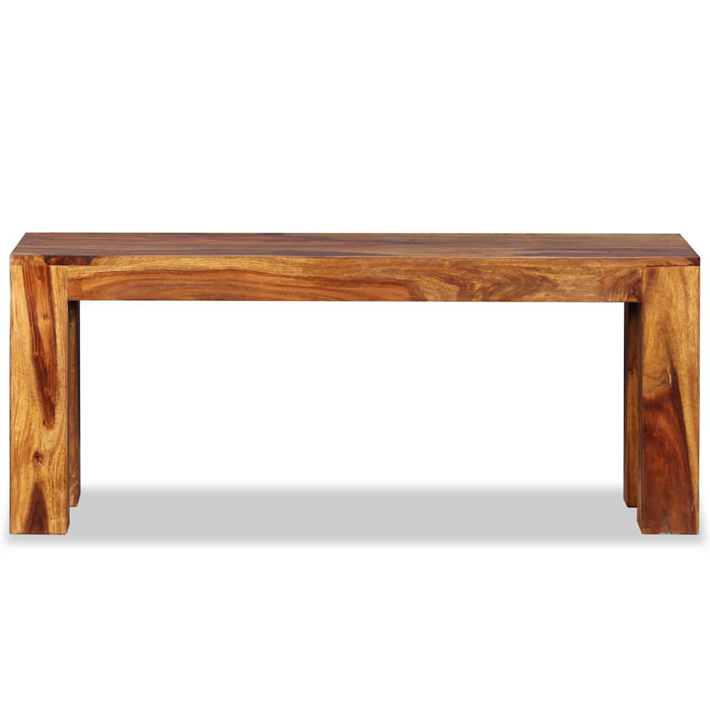 vidaXL Πάγκος 110 x 35 x 45 εκ. από Μασίφ Ξύλο Ακακίας