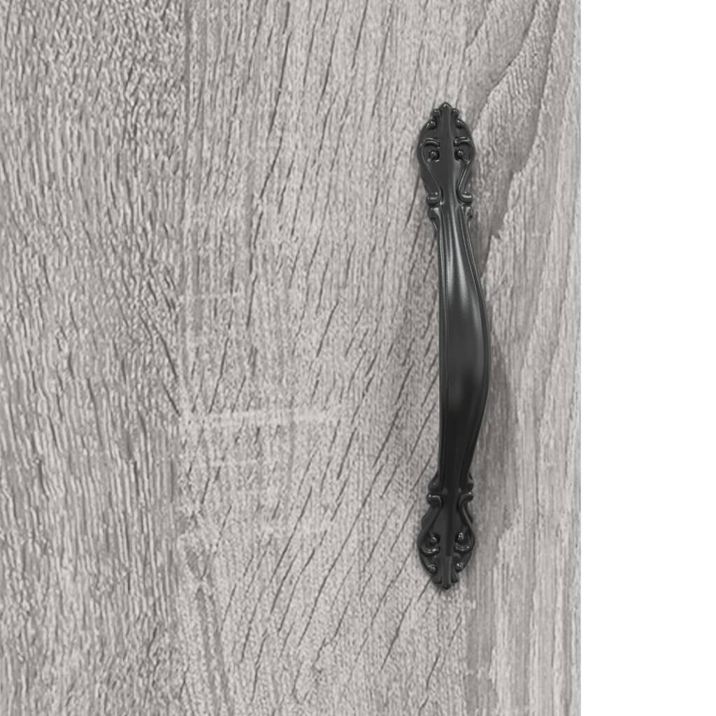 vidaXL Ντουλάπι Γκρι Sonoma 69,5 x 34 x 90 εκ. από Επεξεργασμένο Ξύλο