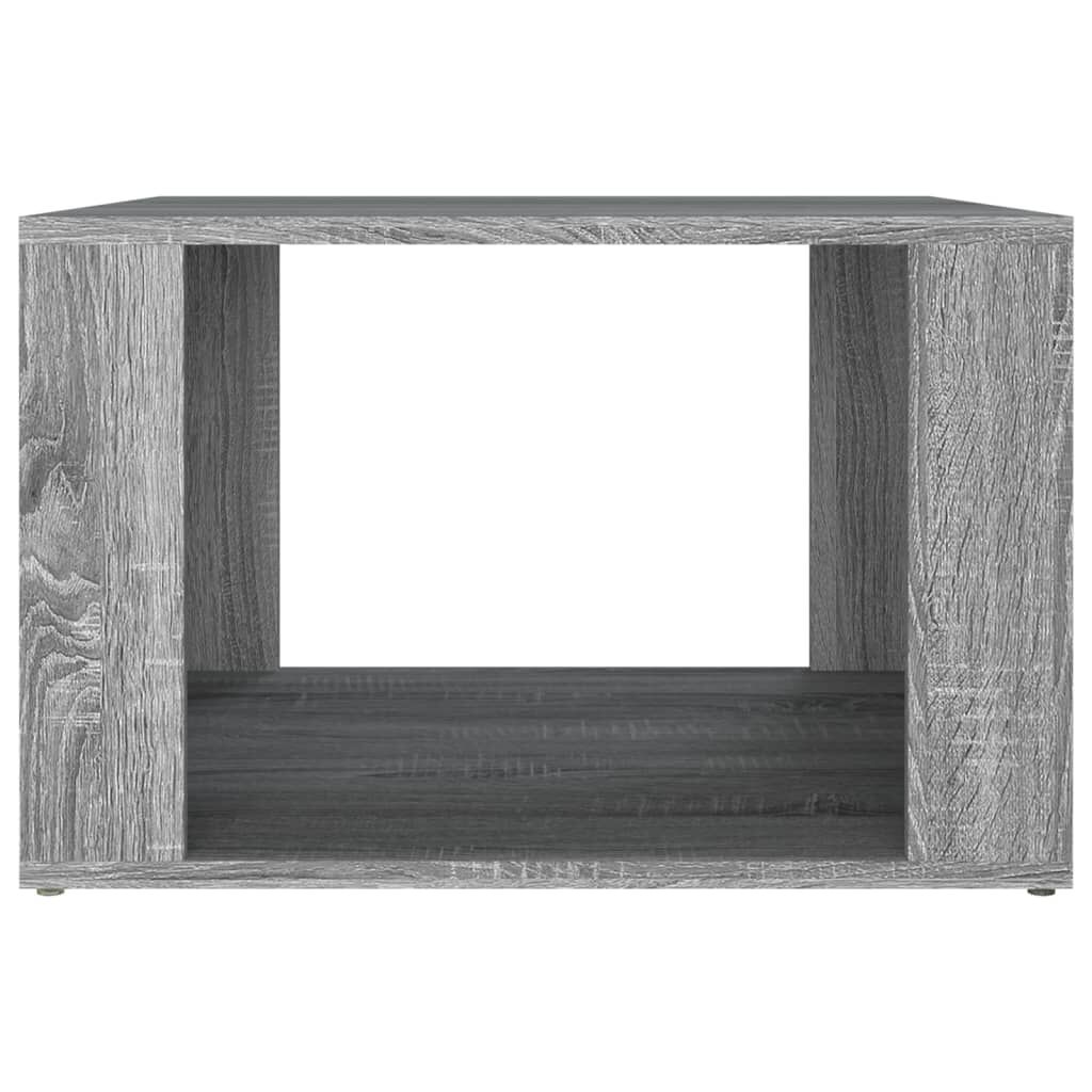 vidaXL Κομοδίνο Γκρι Sonoma 57x55x36 εκ. από Επεξεργασμένο Ξύλο