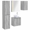 vidaXL &Sigma;&epsilon;&tau; &Nu;&tau;&omicron;&upsilon;&lambda;&alpha;&pi;&iota;ώ&nu; &Mu;&pi;ά&nu;&iota;&omicron;&upsilon; 5 pcs &Gamma;&kappa;&rho;&iota; Sonoma 53 x 15,5 x 70 &epsilon;&kappa;.