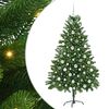 vidaXL &Chi;&rho;&iota;&sigma;&tau;&omicron;&upsilon;&gamma;&epsilon;&nu;&nu;&iota;ά&tau;&iota;&kappa;&omicron; &Delta;έ&nu;&tau;&rho;&omicron; &mu;&epsilon; 300 LED &mu;&epsilon; &beta;ά&sigma;&eta; &Pi;&rho;ά&sigma;&iota;&nu;&omicron; 180 cm PE