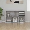 vidaXL Βιβλιοθήκη/Βοηθητικό Ντουλάπι Γκρι Sonoma 50x25x80 εκ Επεξ Ξύλο