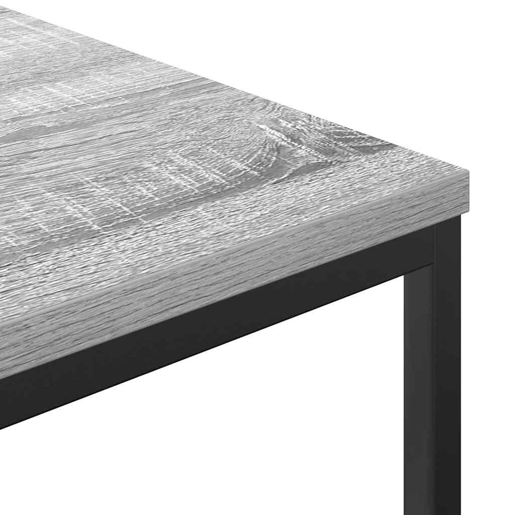 vidaXL Ντουλάπι μπάνιου με ράφια Γκρι Sonoma 36x35x165 εκ.