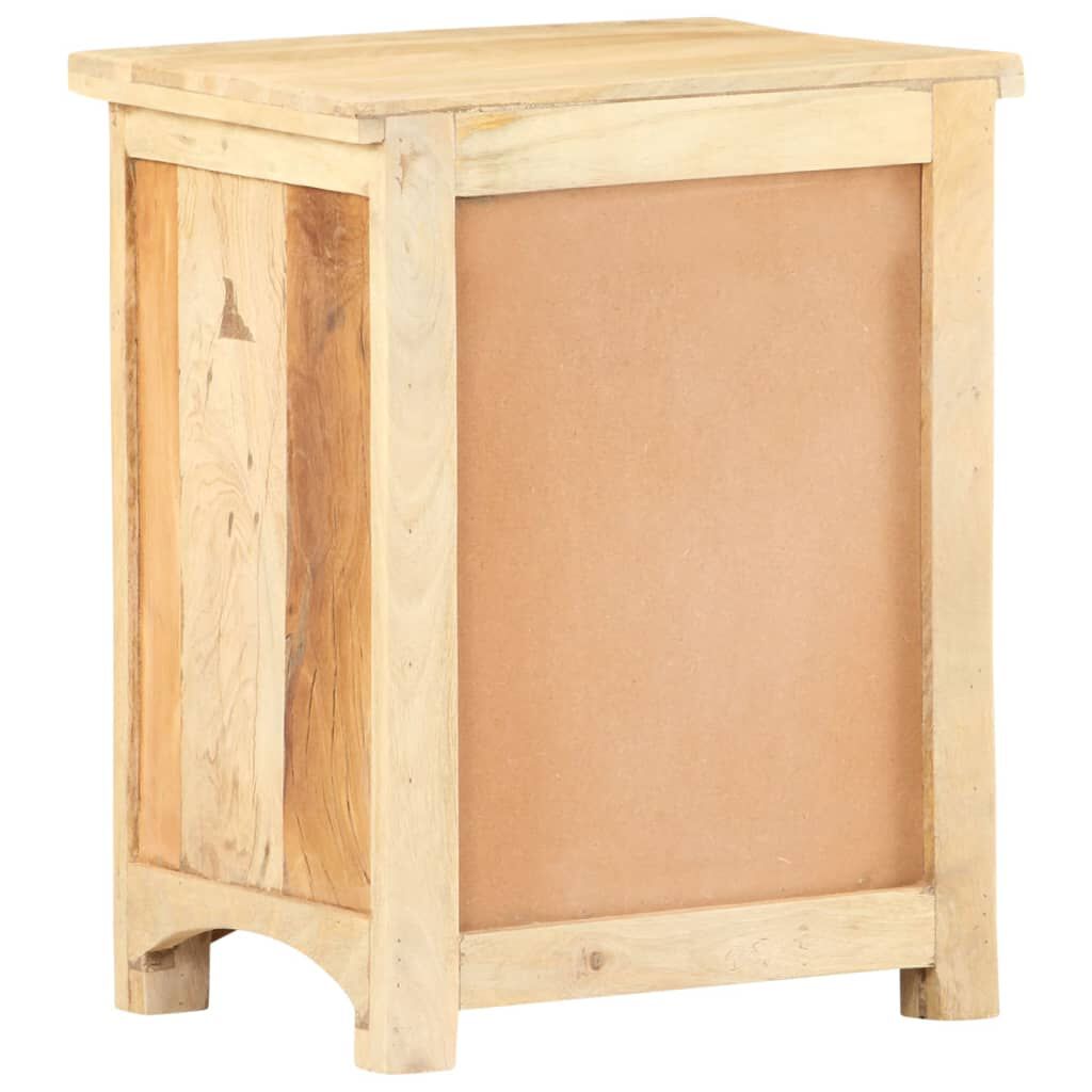 vidaXL Κομοδίνο 40 x 30 x 50 εκ. από Μασίφ Ανακυκλωμένο Ξύλο