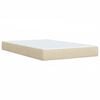 vidaXL &Kappa;&rho;&epsilon;&beta;ά&tau;&iota; Boxspring &mu;&epsilon; &Sigma;&tau;&rho;ώ&mu;&alpha; &Kappa;&rho;&epsilon;&mu; 120x190 &epsilon;&kappa;. &Upsilon;&phi;&alpha;&sigma;&mu;ά&tau;&iota;&nu;&omicron;