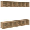 vidaXL &Sigma;&epsilon;&tau; &epsilon;&pi;ί&pi;&lambda;&omicron;&upsilon; &tau;&eta;&lambda;&epsilon;ό&rho;&alpha;&sigma;&eta;&sigmaf; 4 &tau;&mu;&chi;. Artisan Oak &Epsilon;&pi;&epsilon;&xi;&epsilon;&rho;&gamma;&alpha;&sigma;&mu;έ&nu;&omicron; &Xi;ύ&lambda;&omicron;