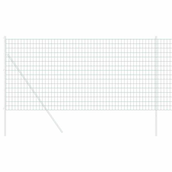 vidaXL Φράχτης Εuro Πράσινο 1.4 x 10 m Σίδηρος με επικάλυψη PVC