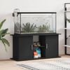 vidaXL Βάση Ενυδρείου Μαύρη 121 x 41 x 58 εκ. από Επεξεργασμένο Ξύλο