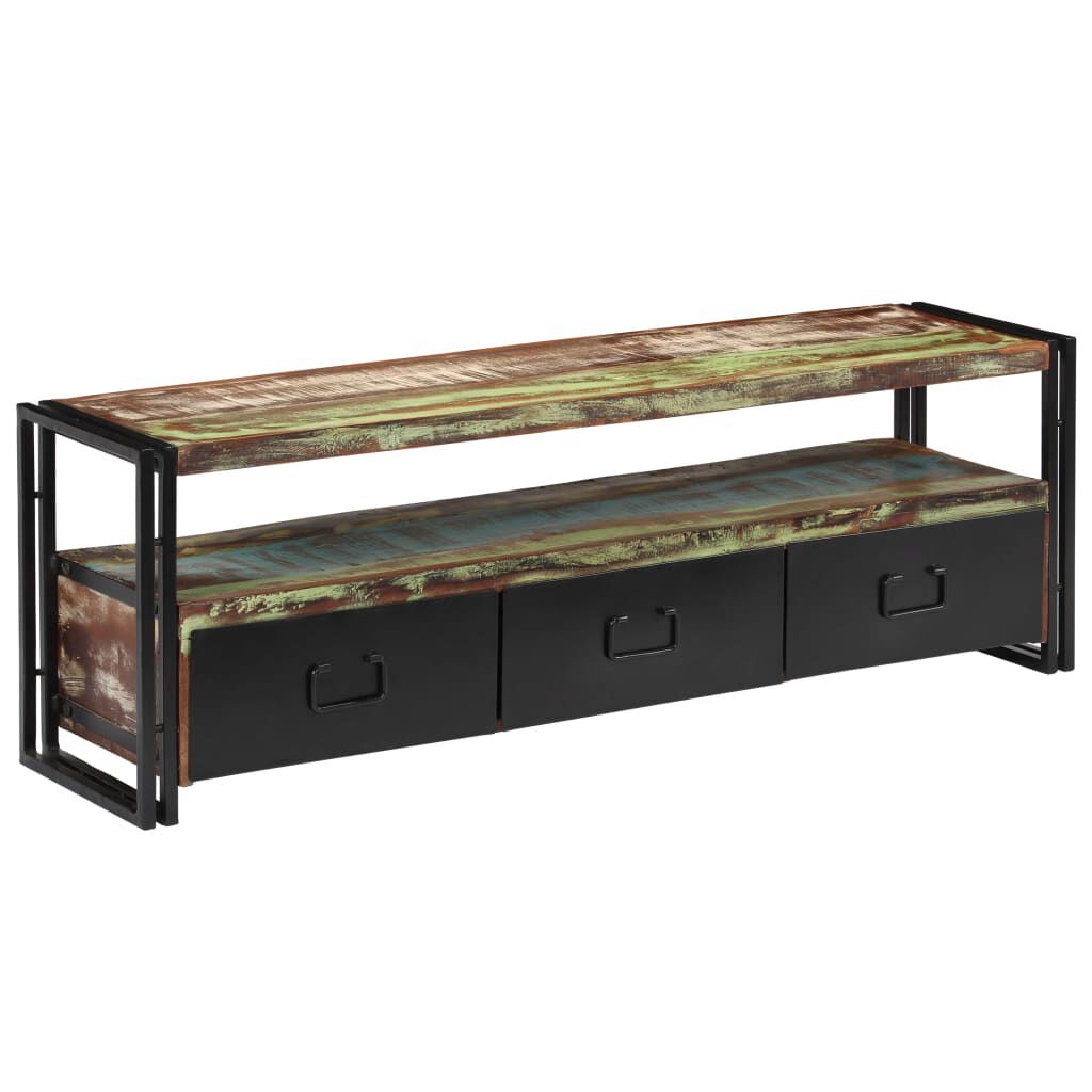 vidaXL Έπιπλο Τηλεόρασης 120 x 30 x 40 εκ. από Μασίφ Ανακυκλωμένο Ξύλο
