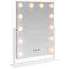 vidaXL &Kappa;&alpha;&theta;&rho;έ&phi;&tau;&eta;&sigmaf; Vanity LED &Lambda;&epsilon;&upsilon;&kappa;ό 44 x 10 x 53 &epsilon;&kappa; &Gamma;&upsilon;&alpha;&lambda;ί &kappa;&alpha;&iota; &Chi;ά&lambda;&upsilon;&beta;&alpha;&sigmaf;