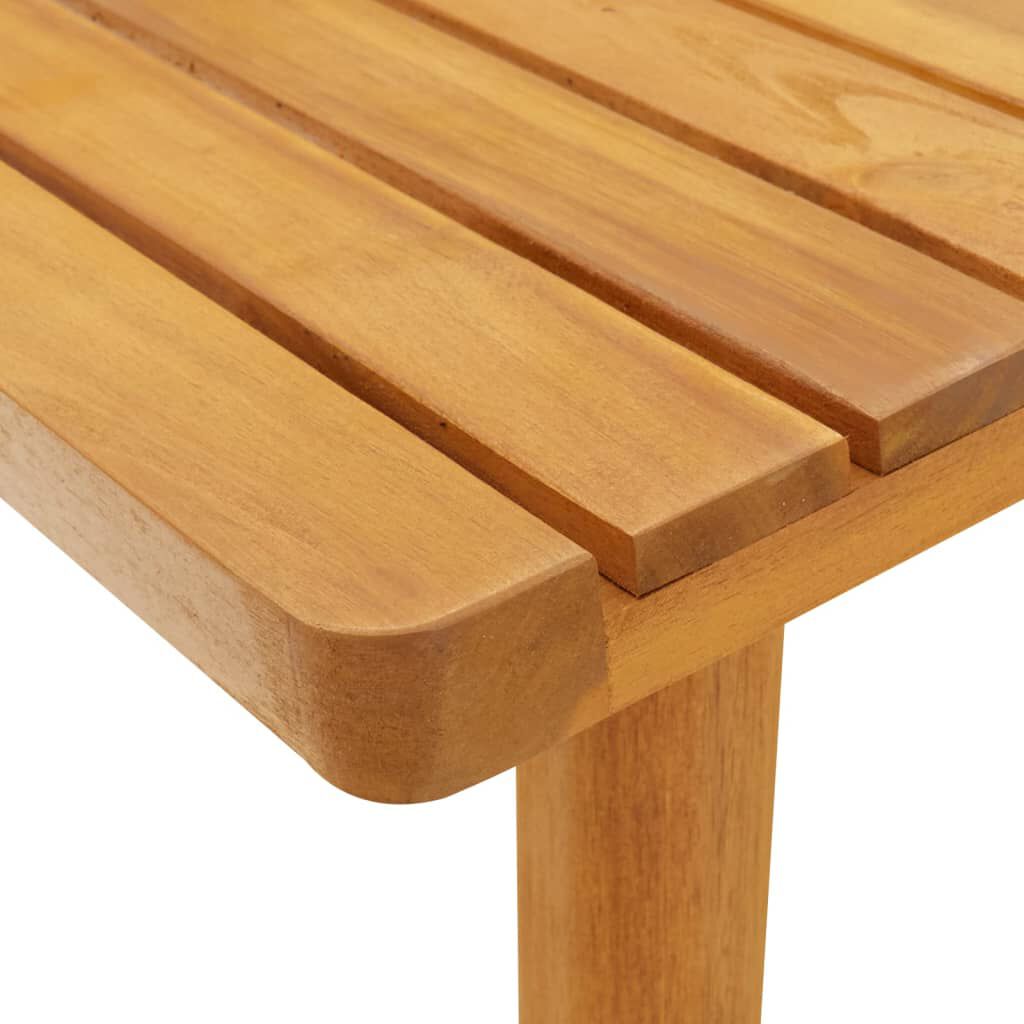 vidaXL Τραπεζάκι Σαλονιού Κήπου 90 x 55 x 35 εκ. Μασίφ Ξύλο Ακακίας