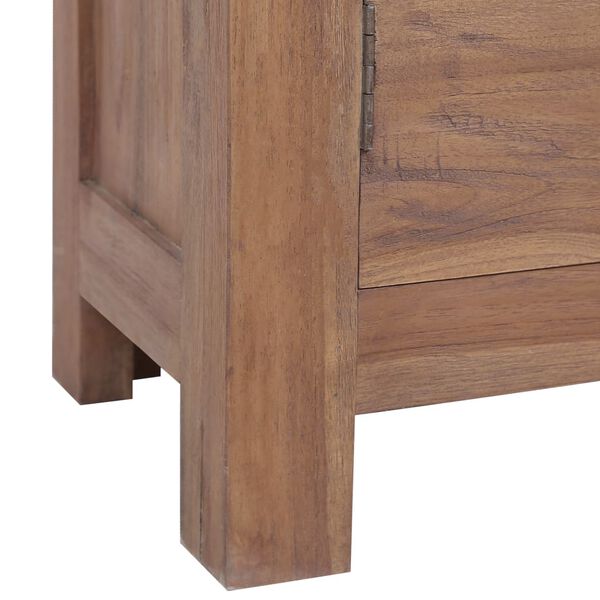 vidaXL Ντουλάπι με Συρτάρια 65 x 30 x 75 εκ. από Μασίφ Ξύλο Teak