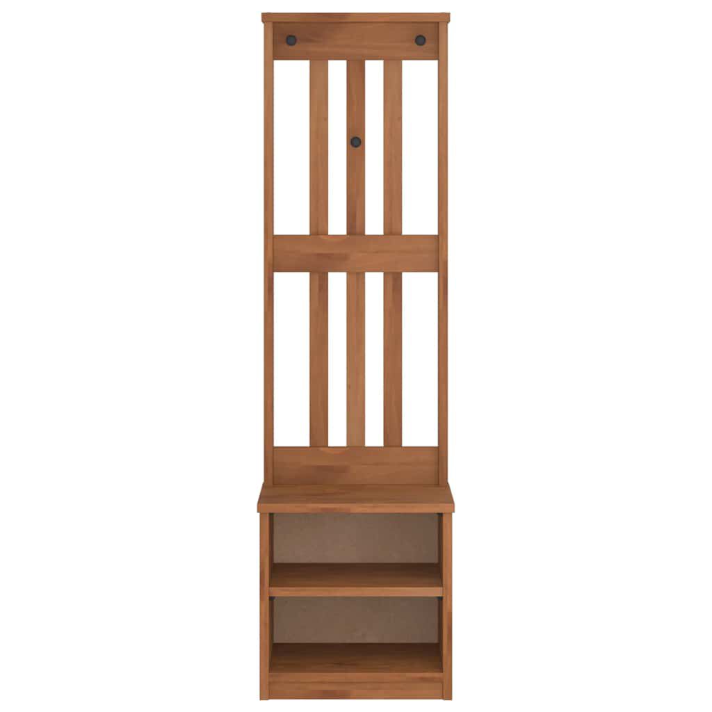 vidaXL Δέντρο χωλ "SANDENS" 45x40x159,5 εκ.Πεύκο μασίφ ξύλο