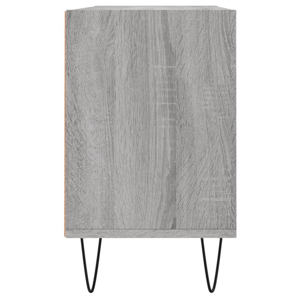 vidaXL Έπιπλο Τηλεόρασης Γκρι Sonoma 103,5 x 30 x 50 εκ. Επεξεργ. Ξύλο