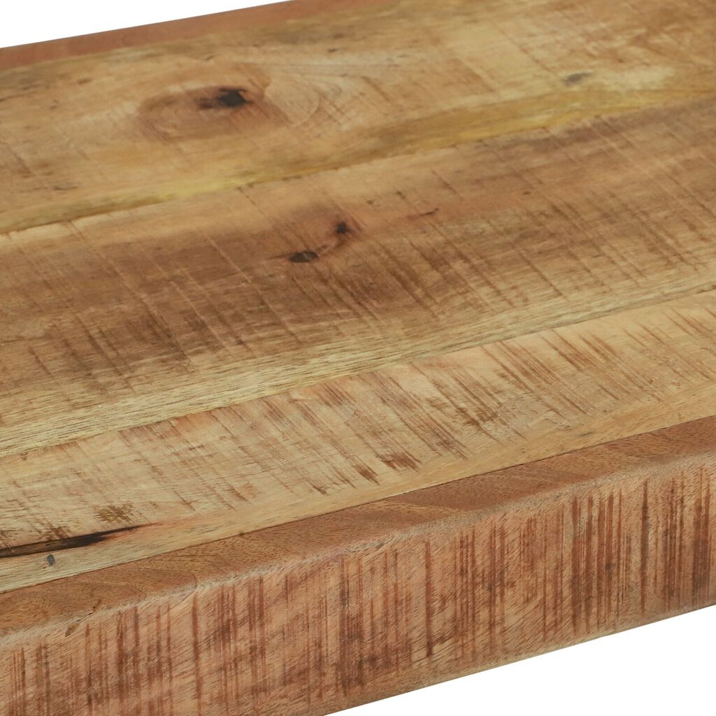 vidaXL Πάγκος Καφέ Μασίφ ξύλο μάνγκο 100 x 35 x 45 εκ. Ανθεκτικός