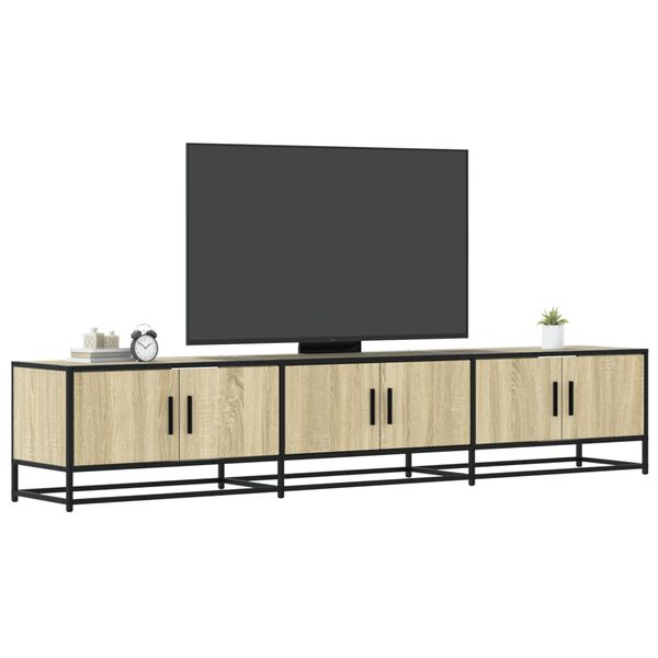 vidaXL Έπιπλο Τηλεόρασης Sonoma Δρυς 210x35x41 εκ. Επεξ. Ξύλο