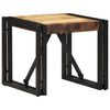 vidaXL Τραπεζάκι σαλονιού 40x40x35 cm Στερεό ακατέργαστο ξύλο Mango