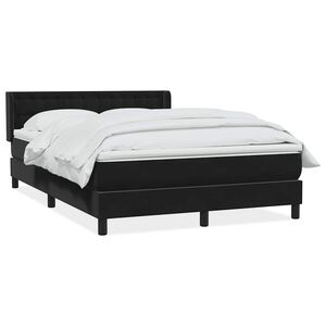vidaXL &Kappa;&rho;&epsilon;&beta;ά&tau;&iota; Boxspring &mu;&epsilon; &Sigma;&tau;&rho;ώ&mu;&alpha; &Mu;&alpha;ύ&rho;&omicron; 160x210 &epsilon;&kappa;. &Beta;&epsilon;&lambda;&omicron;ύ&delta;&iota;&nu;&omicron;