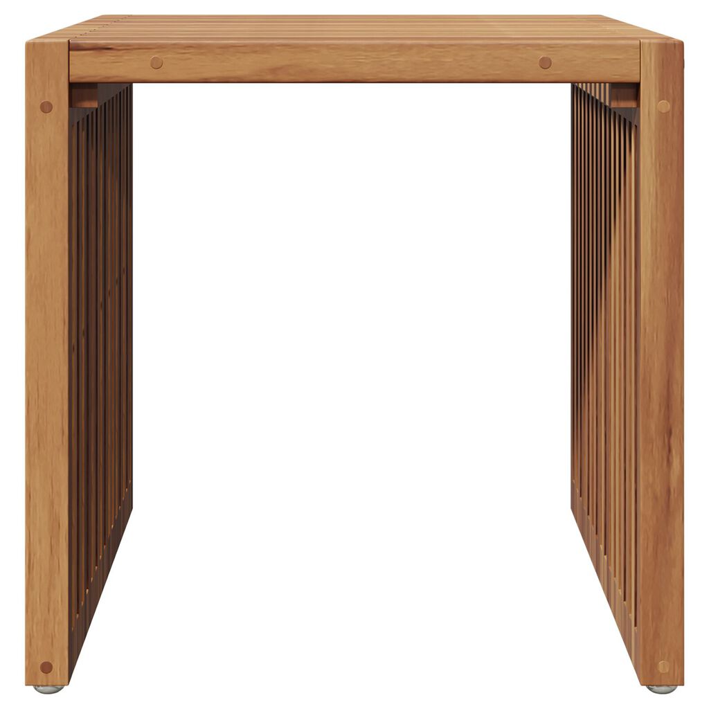 vidaXL Τραπεζάκι Κήπου 45 x 42.5 x 45 εκ. Μασίφ Ξύλο Teak