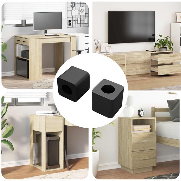 vidaXL &Kappa;&rho;&alpha;&tau;&eta;&tau;ή&sigmaf; &Sigma;&upsilon;&rho;&tau;&alpha;&rho;&iota;&omicron;ύ 2 pcs &Mu;&alpha;ύ&rho;&omicron; 15 x 15 x 15mm PP &Kappa;&omicron;&pi;&lambda;&upsilon;&mu;&epsilon;&rho;έ&sigmaf;