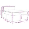 vidaXL &Kappa;&rho;&epsilon;&beta;ά&tau;&iota; Boxspring &mu;&epsilon; &Sigma;&tau;&rho;ώ&mu;&alpha; &Mu;&pi;&lambda;&epsilon; 160x200 &epsilon;&kappa;. &Beta;&epsilon;&lambda;&omicron;ύ&delta;&iota;&nu;&omicron;