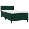 vidaXL &Kappa;&rho;&epsilon;&beta;ά&tau;&iota; Boxspring &mu;&epsilon; &Sigma;&tau;&rho;ώ&mu;&alpha; &Sigma;&kappa;&omicron;ύ&rho;&omicron; &Pi;&rho;ά&sigma;&iota;&nu;&omicron; 80x200 &epsilon;&kappa;. &Beta;&epsilon;&lambda;&omicron;ύ&delta;&iota;&nu;&omicron;