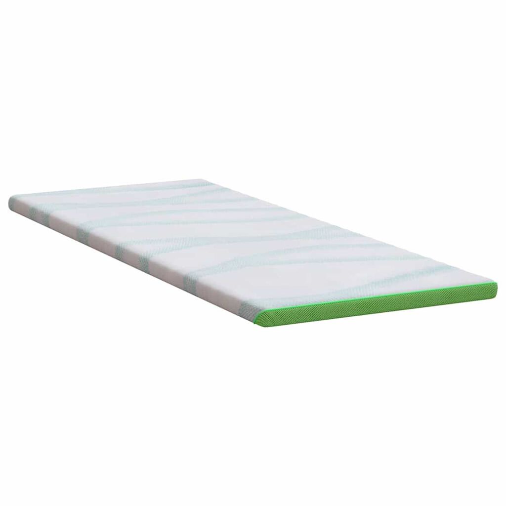 vidaXL Στρώματα Λευκό και Πράσινο 70 x 200 cm