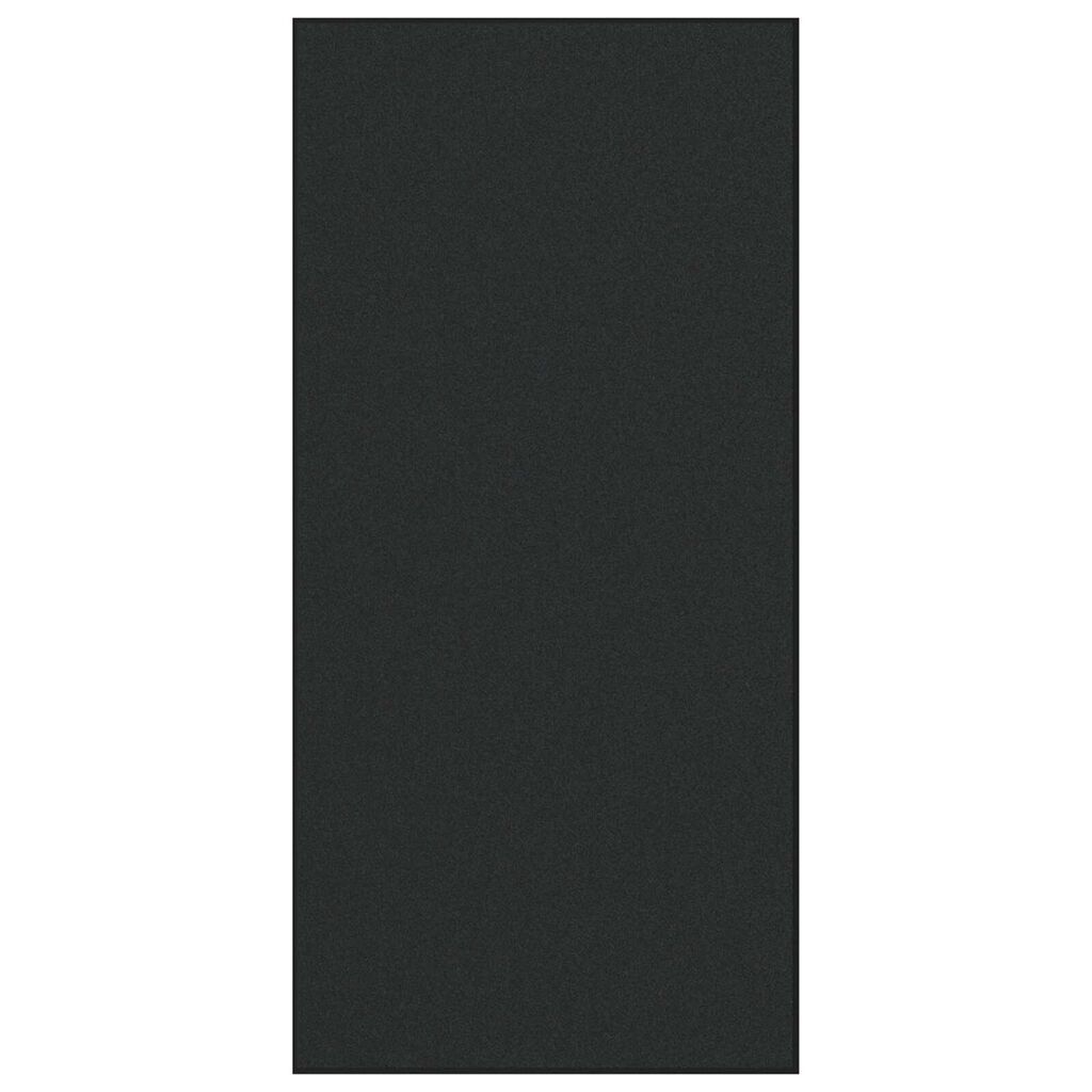 vidaXL Χαλάκι Εξώπορτας Μαύρο 120 x 250 cm Πολυαμίδιο και PVC