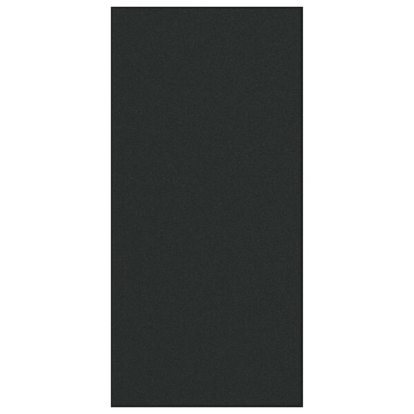 vidaXL Χαλάκι Εξώπορτας Μαύρο 120 x 250 cm Πολυαμίδιο και PVC