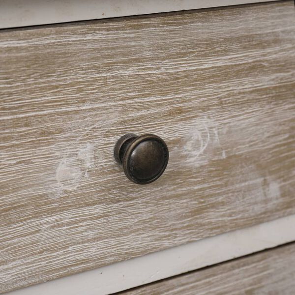 vidaXL Κομοδίνο 35 x 30 x 50 εκ. από Ξύλο Παυλώνιας