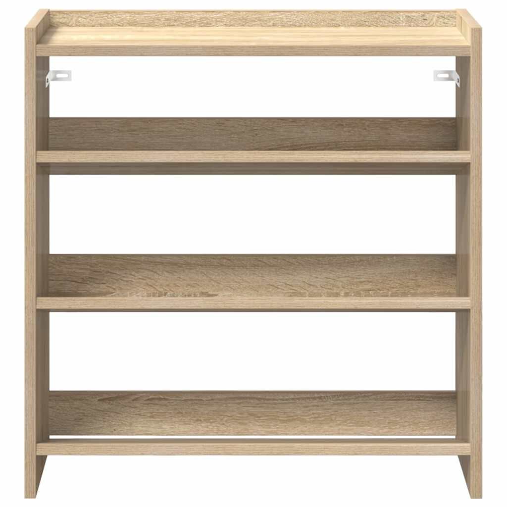Ράφι παπουτσιών vidaXL Sonoma Oak 60x25x62 cm Κατασκευασμένο ξύλο