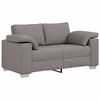 vidaXL Καναπές με μαξιλάρι Taupe 160 x 77 x 82 εκ ύφασμα