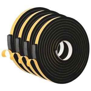 vidaXL &Alpha;&upsilon;&tau;&omicron;&kappa;ό&lambda;&lambda;&eta;&tau;&eta; &tau;&alpha;&iota;&nu;ί&alpha; &alpha;&phi;&rho;&omicron;ύ 4 pcs &Mu;&alpha;ύ&rho;&omicron; 20mm x 5m &Chi; foam CR