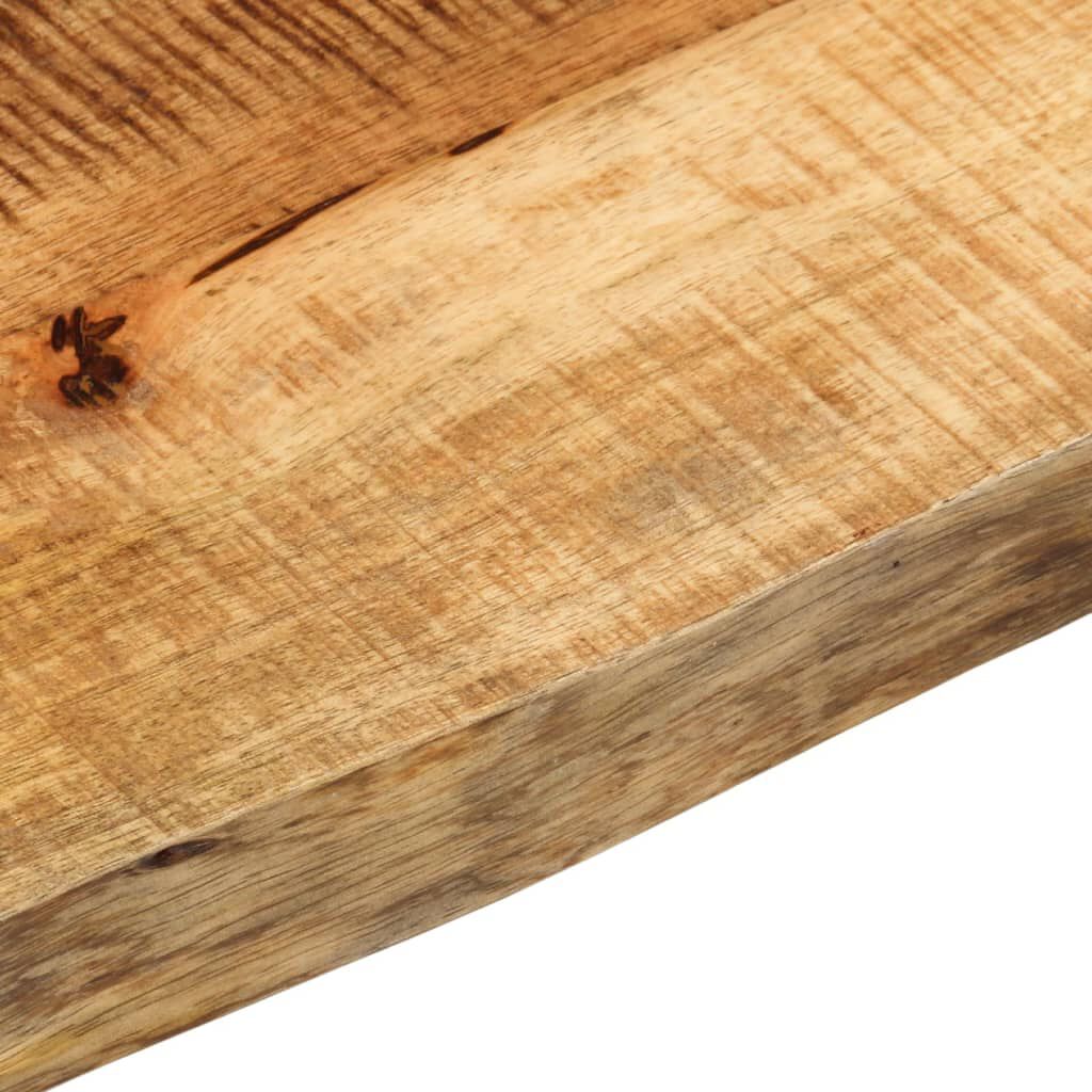 vidaXL Επιφάνεια Τραπεζιού 140x40x2,5 εκ. Live Edge Μασίφ Ξύλο Μάνγκο